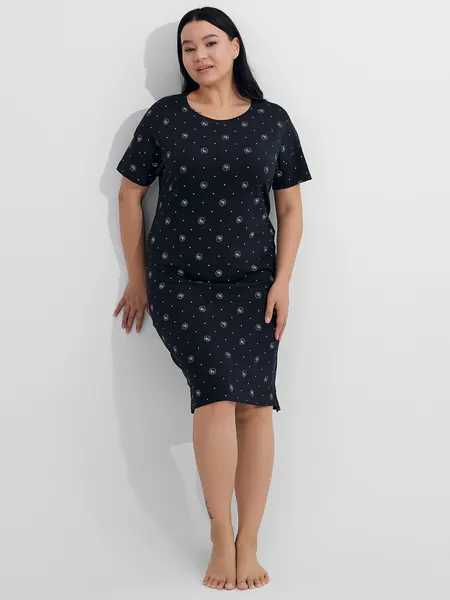 Изображение товара Сорочка Mark Formelle 572310 (р.164/170-120-126, MF на черном)