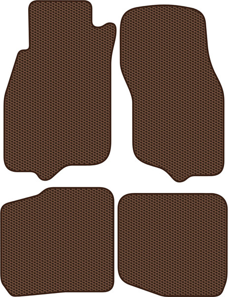 Изображение товара Комплект ковриков для авто Alicosta 1441_1-кор для Volvo S40 II седан/MS 2004-2007 (EVA соты, коричневый)