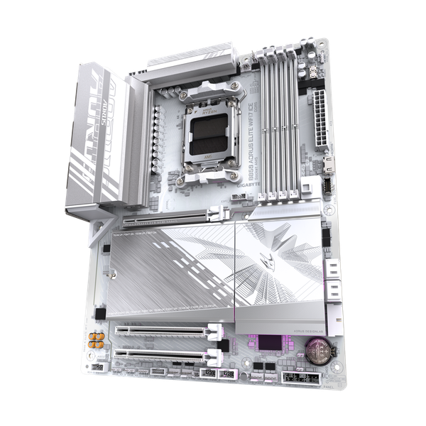 Изображение товара Материнская плата Gigabyte B850 Aorus Elite WiFi7 Ice