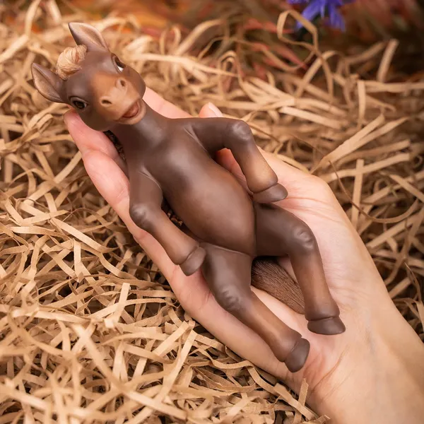 Изображение товара Фигурка коллекционная Magic Manufactory Magic history Лошадь (коричневый)