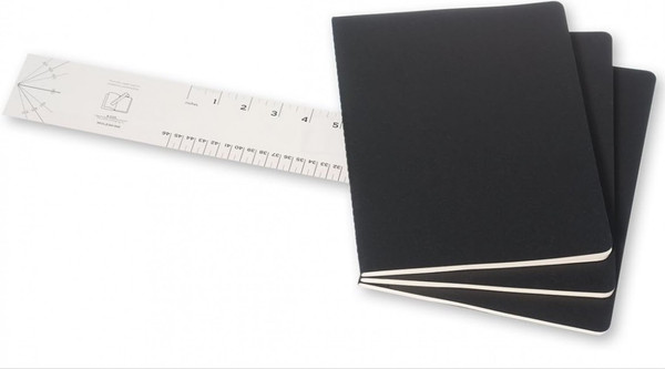 Изображение товара Набор блокнотов Moleskine Cahier Journal QP323 XLarge (3шт, черный)