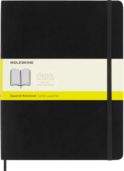Изображение товара Блокнот Moleskine Classic Soft QP622 XLarge (черный)
