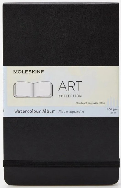 Изображение товара Блокнот Moleskine Art Watercolor ARTMM804 (черный)