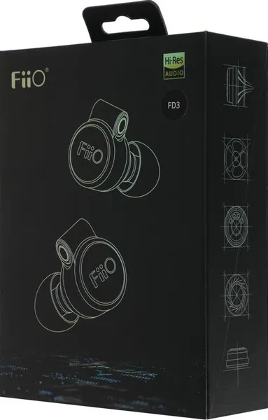 Изображение товара Наушники FiiO FD3 / 80001656 (черный/медный)
