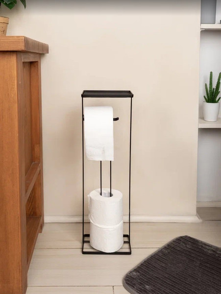 Изображение товара Стойка для туалетной бумаги SWENSA SWFL-990-BLK (черный)