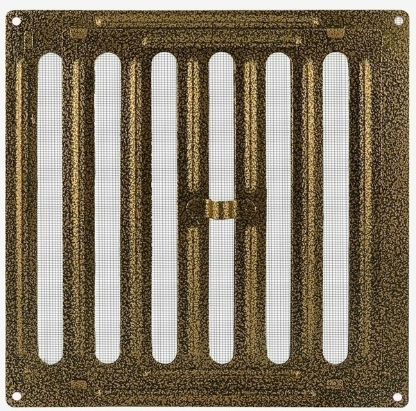 Изображение товара Решетка вентиляционная Нора-М Р-200 / 17282 (бронза)