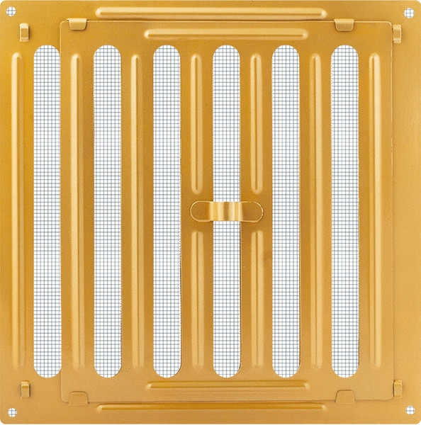 Изображение товара Решетка вентиляционная Нора-М Р-200 / 17284 (золото)