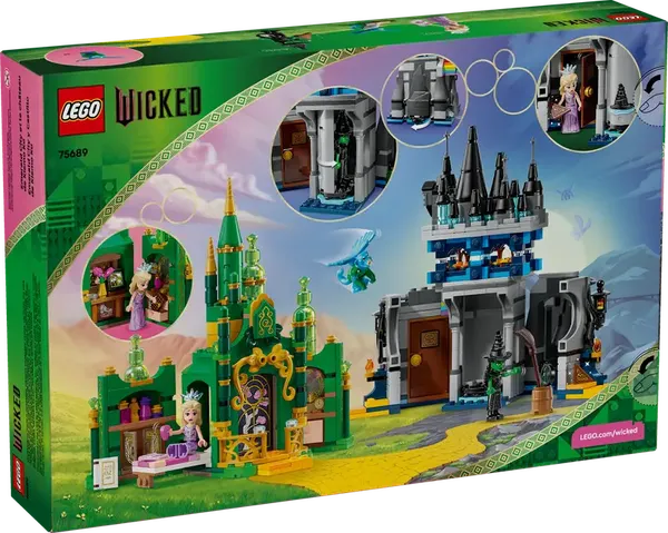 Изображение товара Конструктор Lego Wicked Изумрудный город и замок Киамо Ко 75689