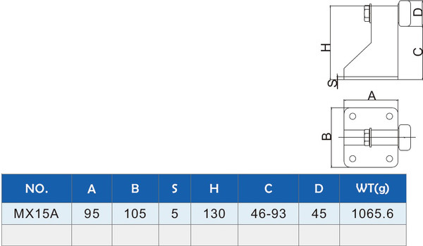 Изображение товара Упор для ворот Прогейт MX15A