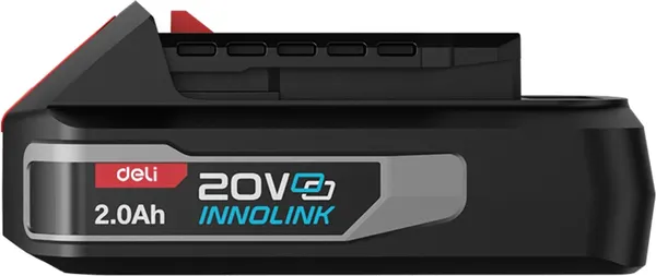 Изображение товара Набор аккумуляторов для электроинструмента Deli EDE-CM20A2E (2х2.0 А/ч, ЗУ 2 )