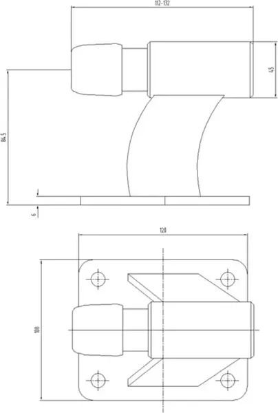 Изображение товара Упор для ворот Прогейт MX16A