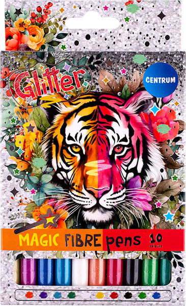 Изображение товара Фломастеры Centrum Glitter / 81321 (10цв)