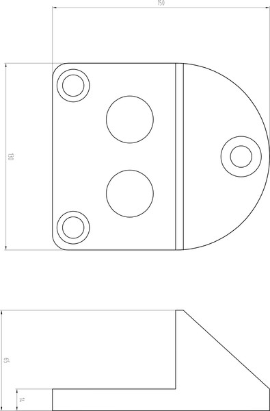 Изображение товара Упор для ворот Прогейт MX21A