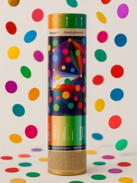 Изображение товара Пневмохлопушка ILikeGift Бусинки счастья / CM003