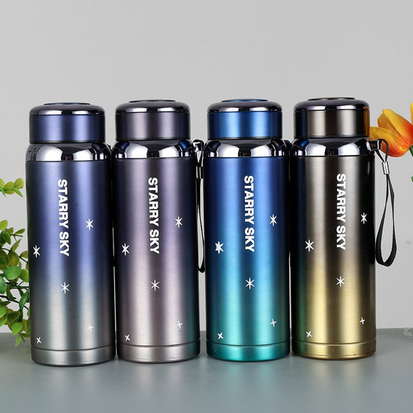 Изображение товара Термос универсальный ILikeGift Starry sky / DPH-8105-04 (зеленый)