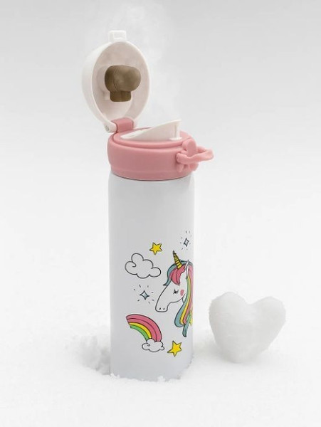 Изображение товара Термос универсальный ILikeGift Lovely sleeping unicorn / DPTT-8109-04