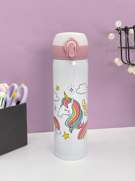 Изображение товара Термос универсальный ILikeGift Lovely sleeping unicorn / DPTT-8109-04