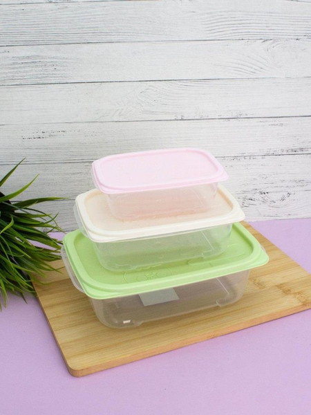 Изображение товара Набор контейнеров ILikeGift Color life / 6938-3 (3шт)