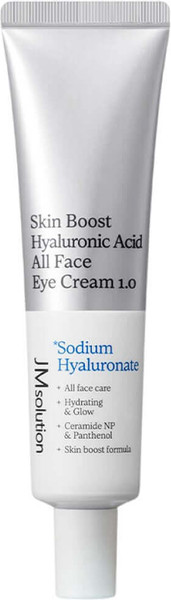 Изображение товара Крем для век JMsolution Skin Boost Hyaluronic Acid All Face Eye Cream 1.0 (30мл)