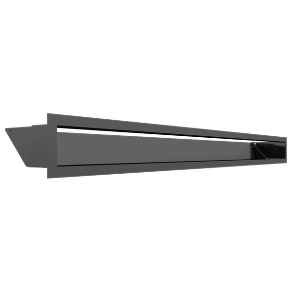 Изображение товара Решетка вентиляционная для камина Kratki Luft G 9x100 (графит)