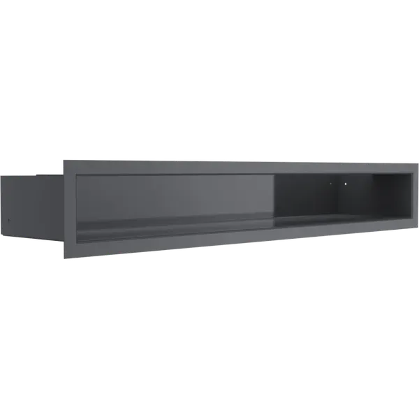 Изображение товара Решетка вентиляционная для камина Kratki Luft G 9x60 (графит)