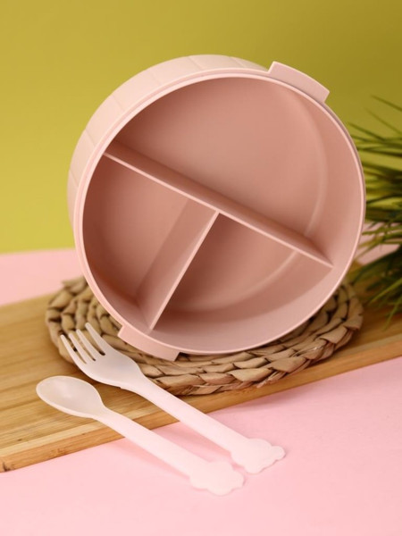 Изображение товара Ланч-бокс ILikeGift Round rabbit / 6815-02 (розовый)