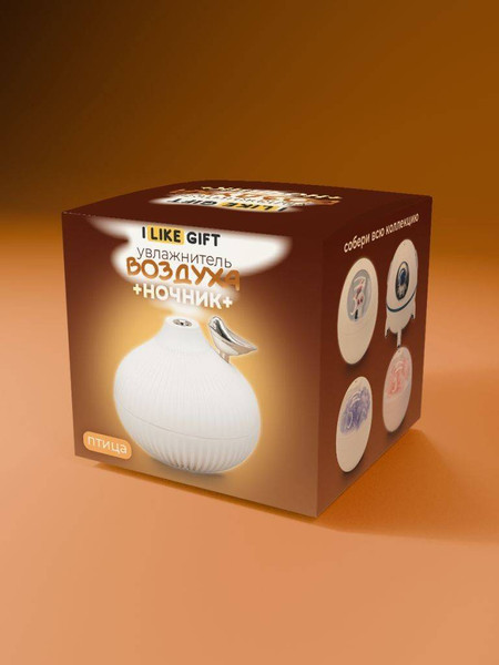 Изображение товара Ультразвуковой увлажнитель воздуха ILikeGift Birdie / 139P-016