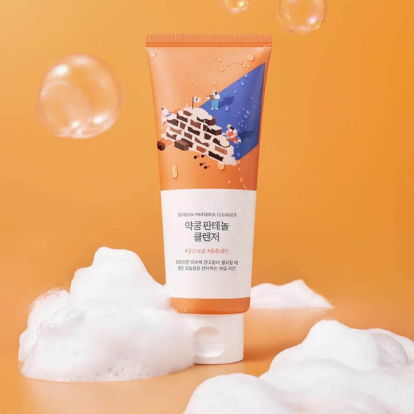 Изображение товара Пенка для умывания Round Lab Soybean Panthenol Cleanser (150мл)