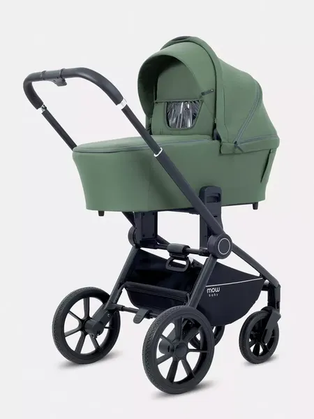 Изображение товара Детская универсальная коляска MOWbaby Zoom Pu 2в1 / RA086 (Olive)