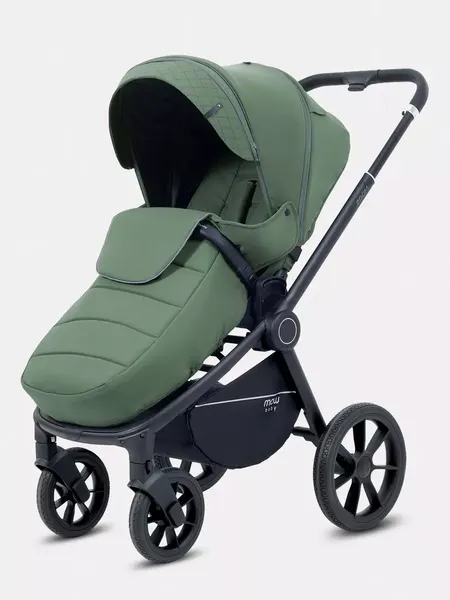 Изображение товара Детская универсальная коляска MOWbaby Zoom Pu 2в1 / RA086 (Olive)