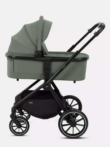 Изображение товара Детская универсальная коляска MOWbaby Amber 3в1 / MB068 (оливковый)
