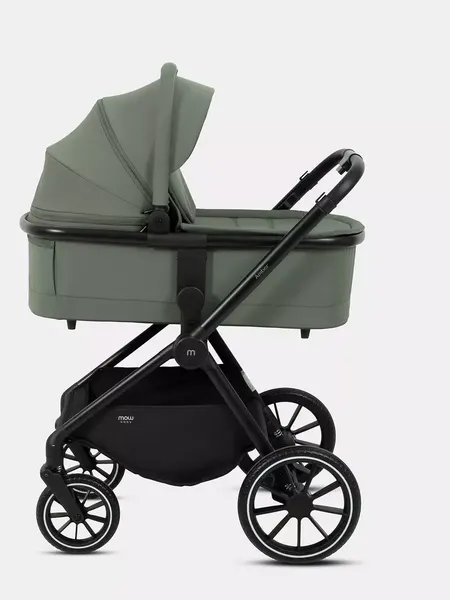 Изображение товара Детская универсальная коляска MOWbaby Amber 3в1 / MB068 (оливковый)