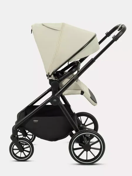 Изображение товара Детская универсальная коляска MOWbaby Amber 3в1 / MB068 (бежевый)