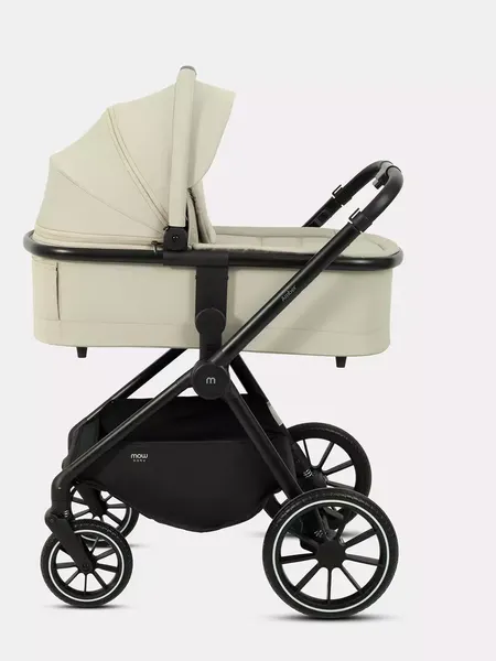 Изображение товара Детская универсальная коляска MOWbaby Amber 3в1 / MB068 (бежевый)