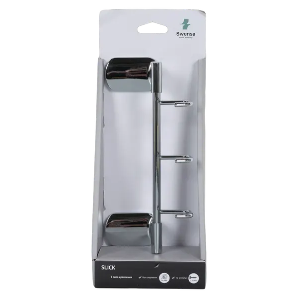 Изображение товара Планка для крючков SWENSA Slick SWR-5600-10