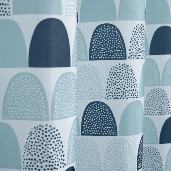 Изображение товара Шторка-занавеска для ванны SWENSA Serf SWC-95-31 (белый/синий)