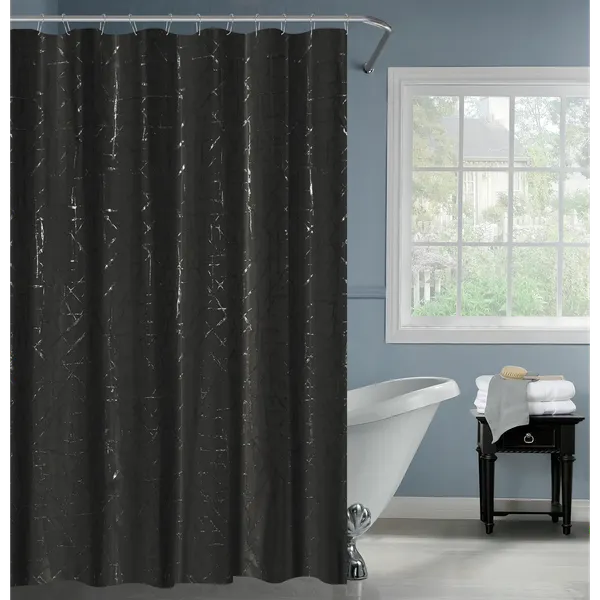 Изображение товара Шторка-занавеска для ванны SWENSA Keanu SWC-95-62 (черный)