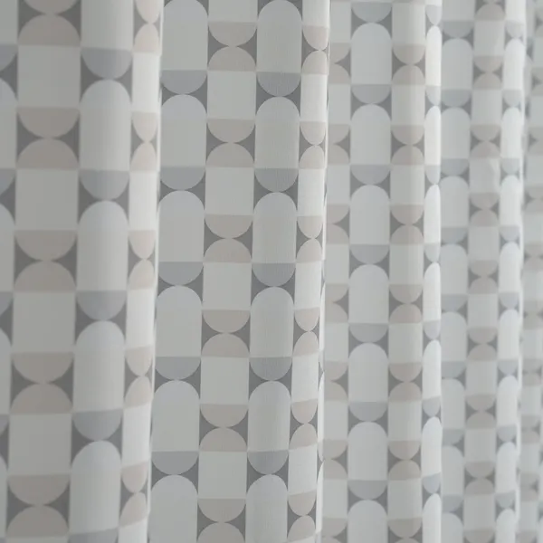 Изображение товара Шторка-занавеска для ванны SWENSA Harry SWC-95-37 (серый/бежевый)