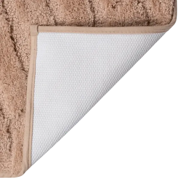 Изображение товара Коврик для ванной SWENSA Noor 50x80см / SWM-4002-BG-B (бежевый)