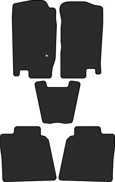 Изображение товара Комплект ковриков для авто Alicosta 1727_2 для Ford Explorer III SUV/U152 2001-2005 (EVA ромб, черный)
