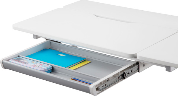 Изображение товара Парта Растущая мебель Smart 100 Plus стол E603, полка Wooden Space mini, накладка E511