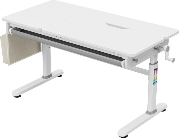 Изображение товара Парта Растущая мебель Smart 120 Plus: стол E902, полка Wooden Space, накладка E511