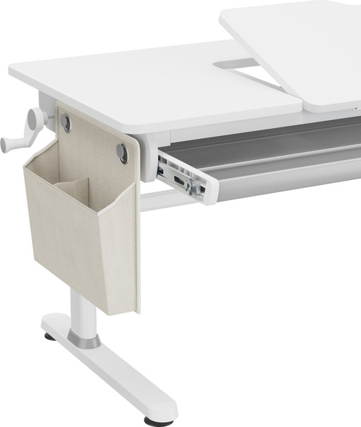 Изображение товара Парта Растущая мебель Smart 120 Plus: стол E902, полка Wooden Space, накладка E511