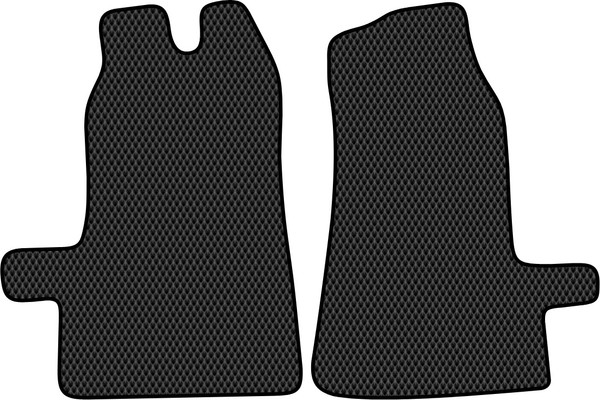 Изображение товара Комплект ковриков для авто Alicosta 2254_2 для Ford Transit VI автобус 2006-2014 (EVA ромб, черный)