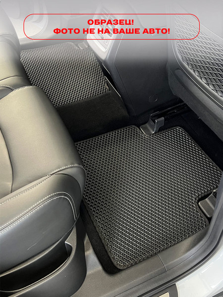 Изображение товара Комплект ковриков для авто Alicosta 2255_2 для Ford Transit VI грузовик 2006-2014 (EVA ромб, черный)