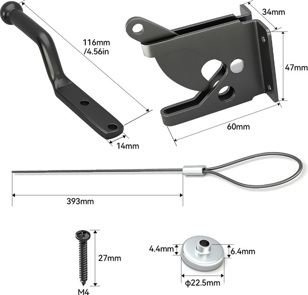 Изображение товара Щеколда Прогейт JLXSDS