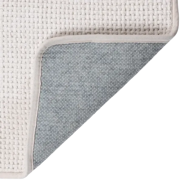 Изображение товара Коврик для туалета SWENSA Slot Moon 6 50x50см / SWM-4013-BG-T (светло-бежевый)