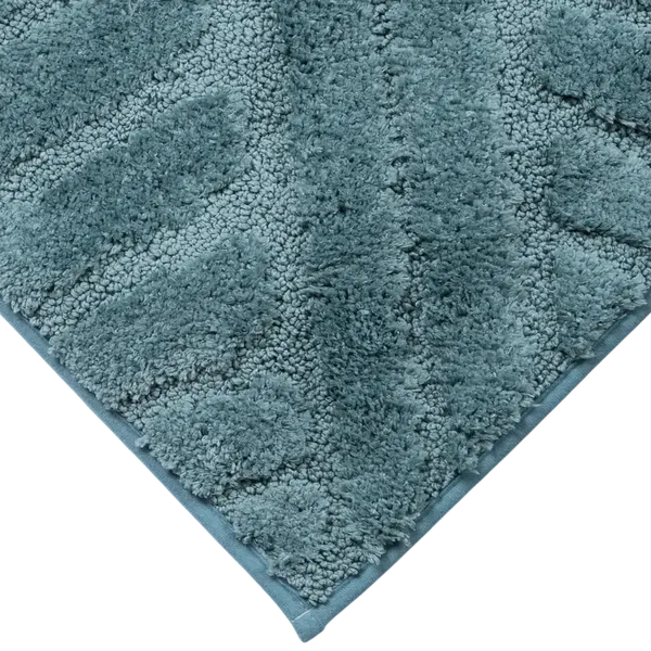 Изображение товара Коврик для туалета SWENSA Noor Celadon 2 50x50см / SWM-4002-TQ-T (бирюзовый)