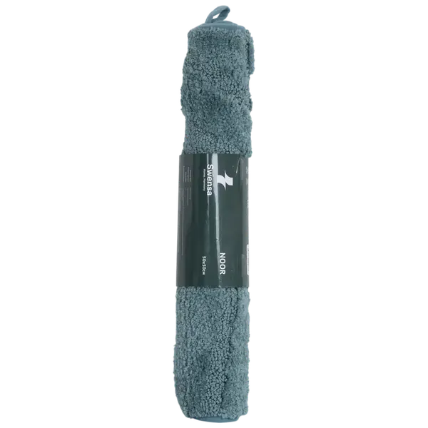 Изображение товара Коврик для туалета SWENSA Noor Celadon 2 50x50см / SWM-4002-TQ-T (бирюзовый)