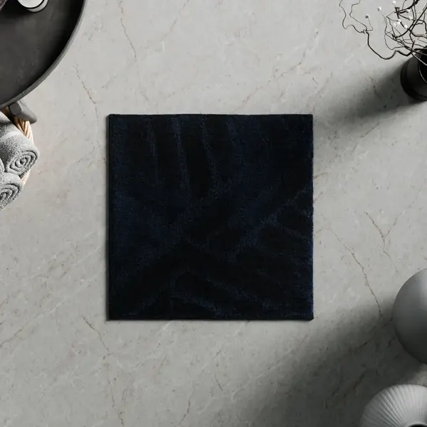 Изображение товара Коврик для туалета SWENSA Noor Nemo 1 50x50см / SWM-4002-BL-T (синий)